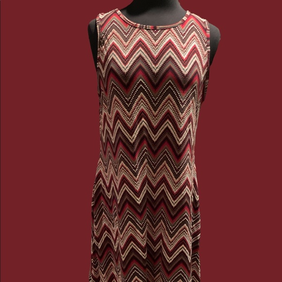 Ronni Nicole Chevron Dress 